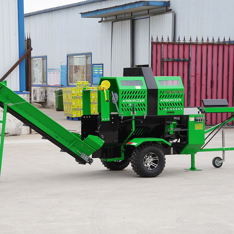 Gasoline Engine Firewood Log Splitter Wood Splitting Machine Wood Chopping Firewood Machine