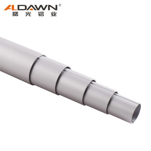 Manufacturer Twist Lock Tube Aluminum Profile Extrusion Black Anodized Telescopic Pole Aluminum Profile