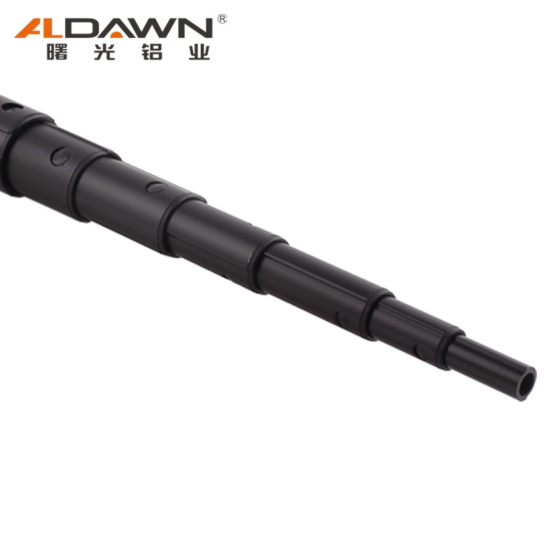 Twist connection lock aluminum telescopic pole tube