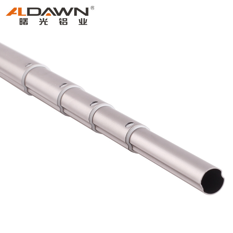 Twist Straight Pull Antenna Spring Spin Camp Aluminum Telescopic Pole Aluminum Telescopic Tube