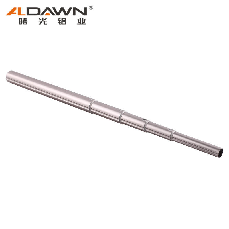 Twist Straight Pull Antenna Spring Spin Camp Aluminum Telescopic Pole Aluminum Telescopic Tube