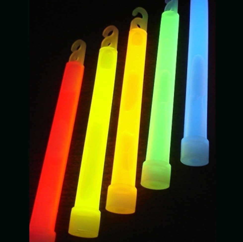 Promotional neon chemical sticks light up sticks 6'' glow in dark toys sticks, Light Up for Party Wedding and Concert