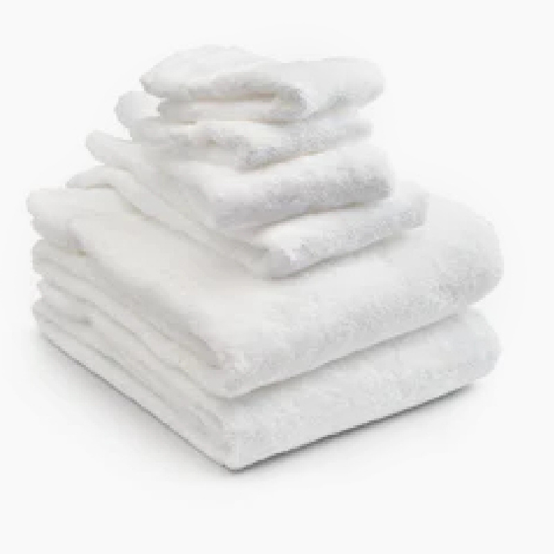 5 Star Hotel Towels White Custom Logo Bathroom Cotton Face Hand Bath Hotel Towel Set