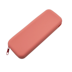 2022 New Fashion Japanese Style Customize Color Logo Square Silicone Pencil Case