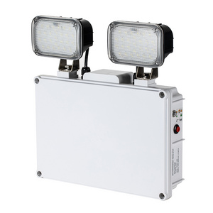 14w 15wtts 265V Escape Fire  waterproof IP65  2x3w LED double side dual head Twin Spots Emergency Light