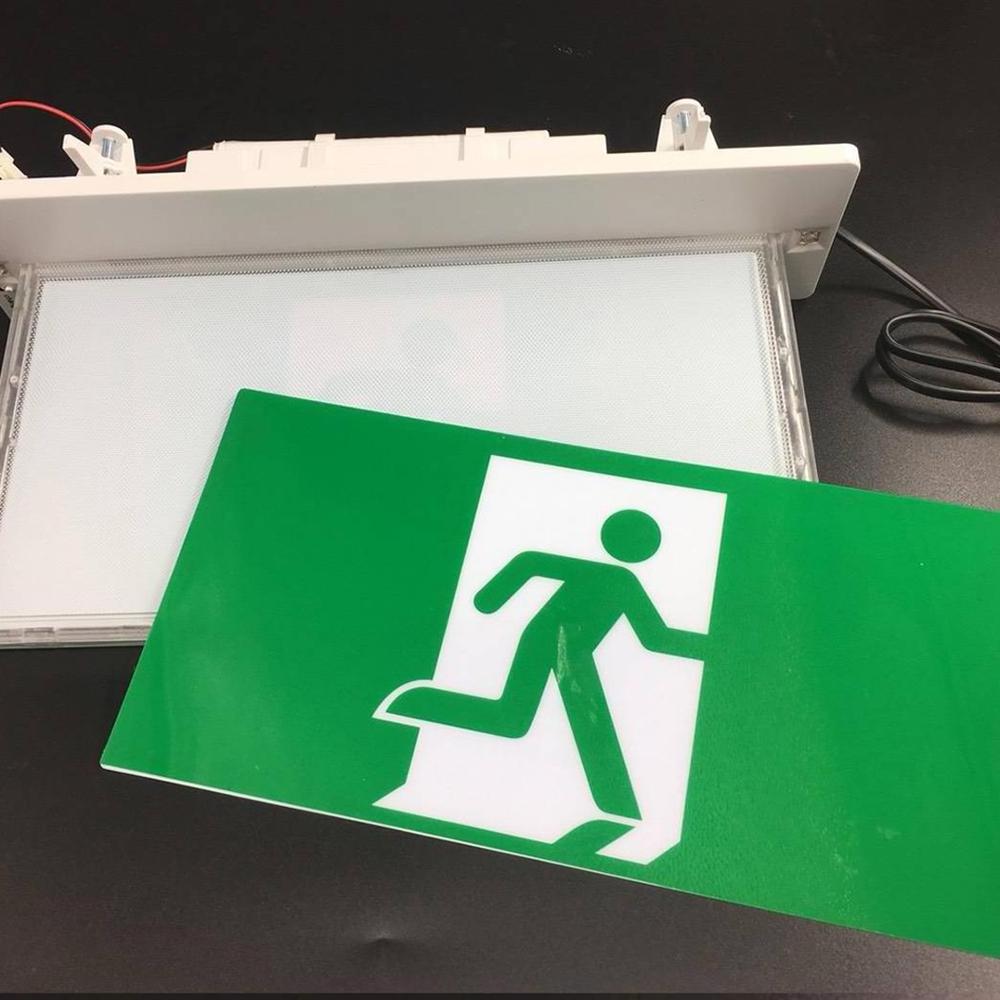 Australia LED Emergency Exit Lights charging light LIFEPO4 Battery  SAA