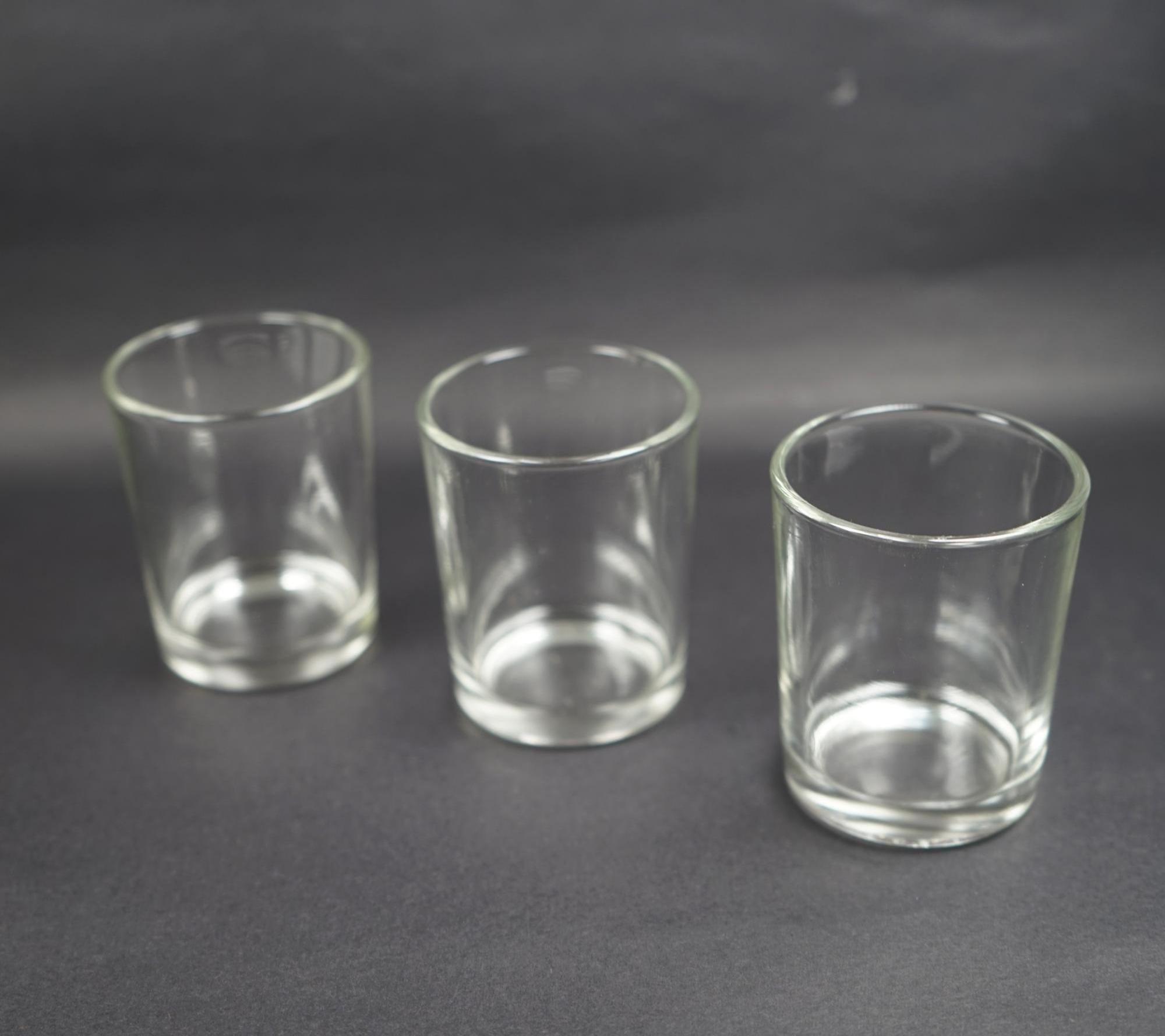 Wholesale cheap price round shape clear glass votive candle holder