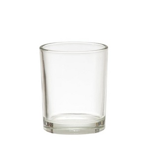 Wholesale cheap price round shape clear glass votive candle holder