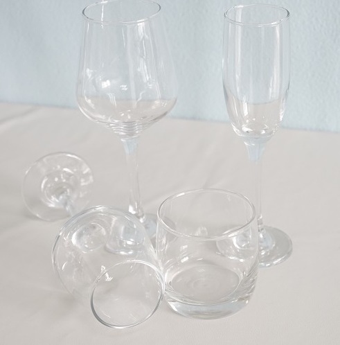 Lead free crystal clear wine glasses set champagne flutes vintage glassware wholesale