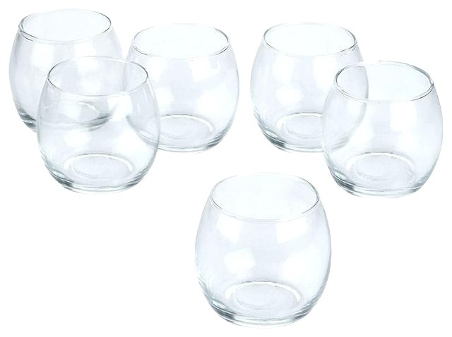 Wholesale cheap price clear glass votive candle holder