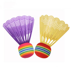 Outside Sports Kid Toy Shuttlecock Plastic Badminton Shuttlecock for Fun