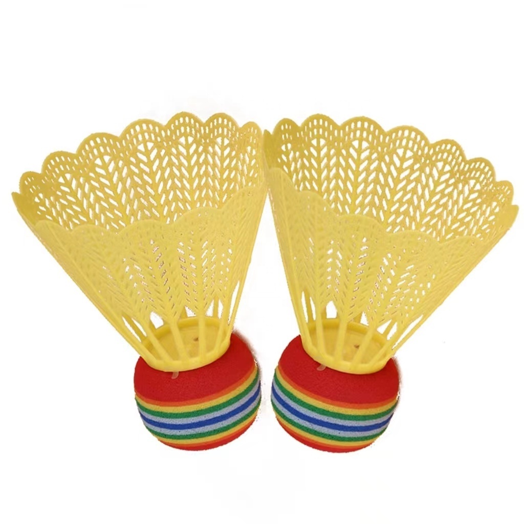 Outside Sports Kid Toy Shuttlecock Plastic Badminton Shuttlecock for Fun