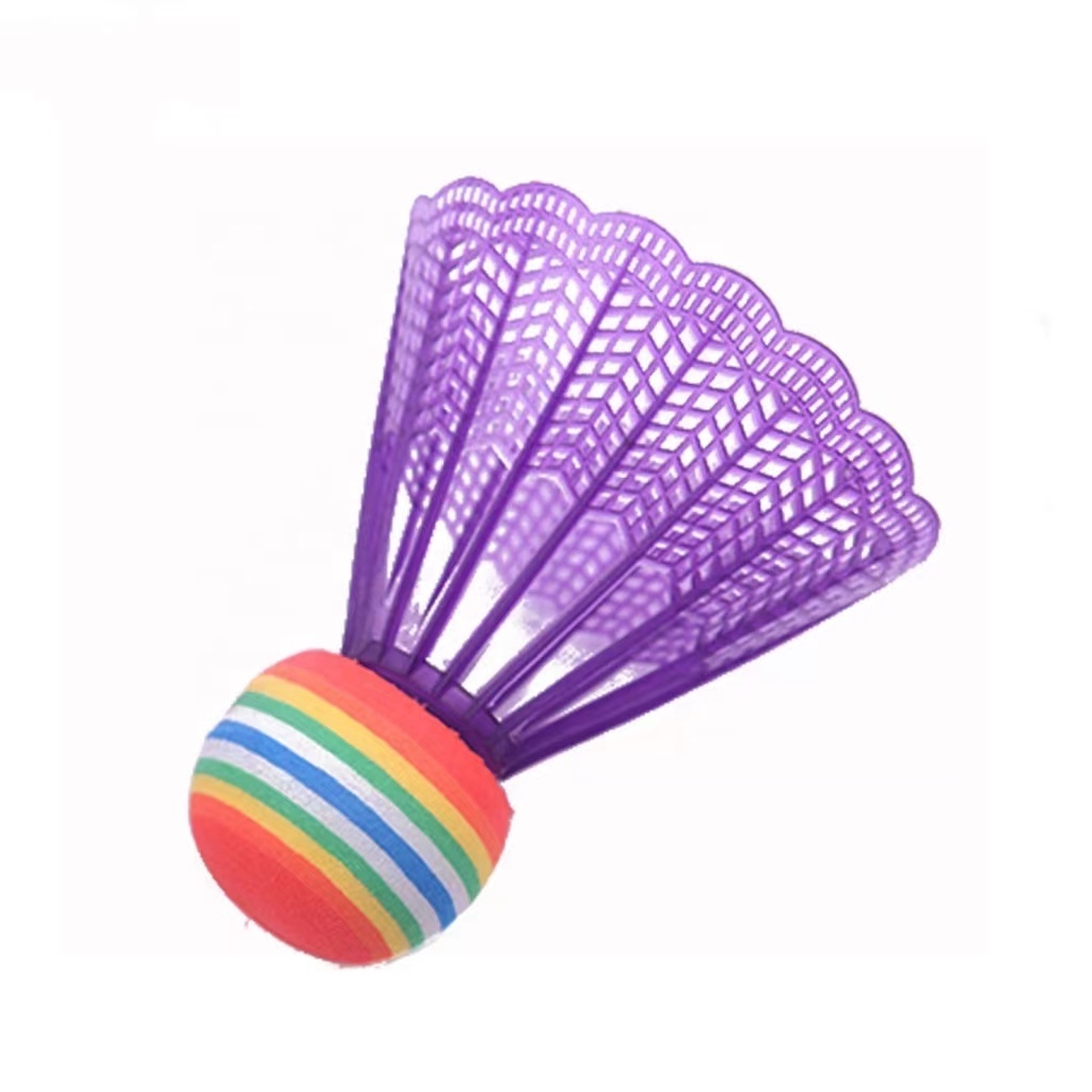 Outside Sports Kid Toy Shuttlecock Plastic Badminton Shuttlecock for Fun