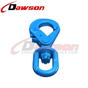 DS1018 G100 8-16MM Special Swivel Self-locking Hook with Grip Latch for Chain Slings