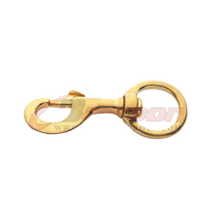 China 225B Brass Bolt Snap Swivel Round Eye Hook