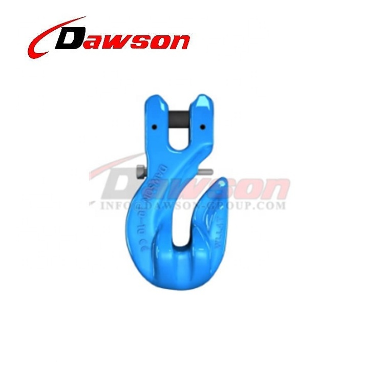 DS1024 G100 8-13MM Special Clevis Grab Hook With Safety Pin for Adjust Chain Length