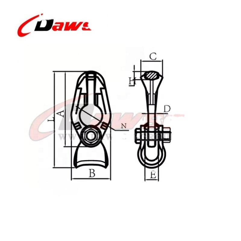 DS1037 G100 7-10MM Chain Rope Connector for Logging