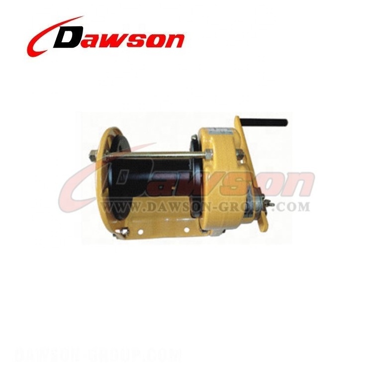 DSHW-D Type Powder Coated Small Hand Brake Anchor Winches