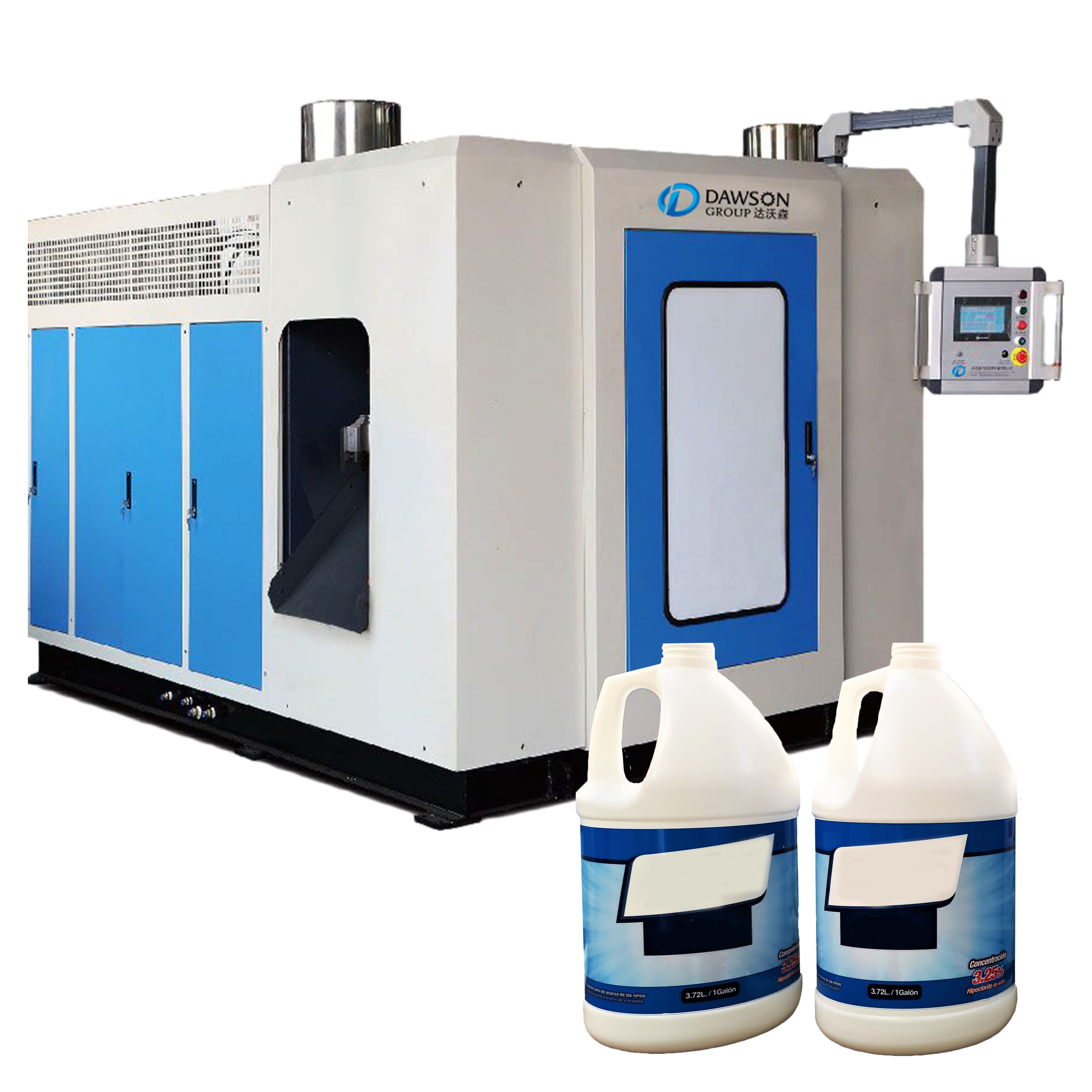 Plastic 3L Bleach bottle making machine price 1 Gallon Detergent container High quality Automatic Blow Molding Machine