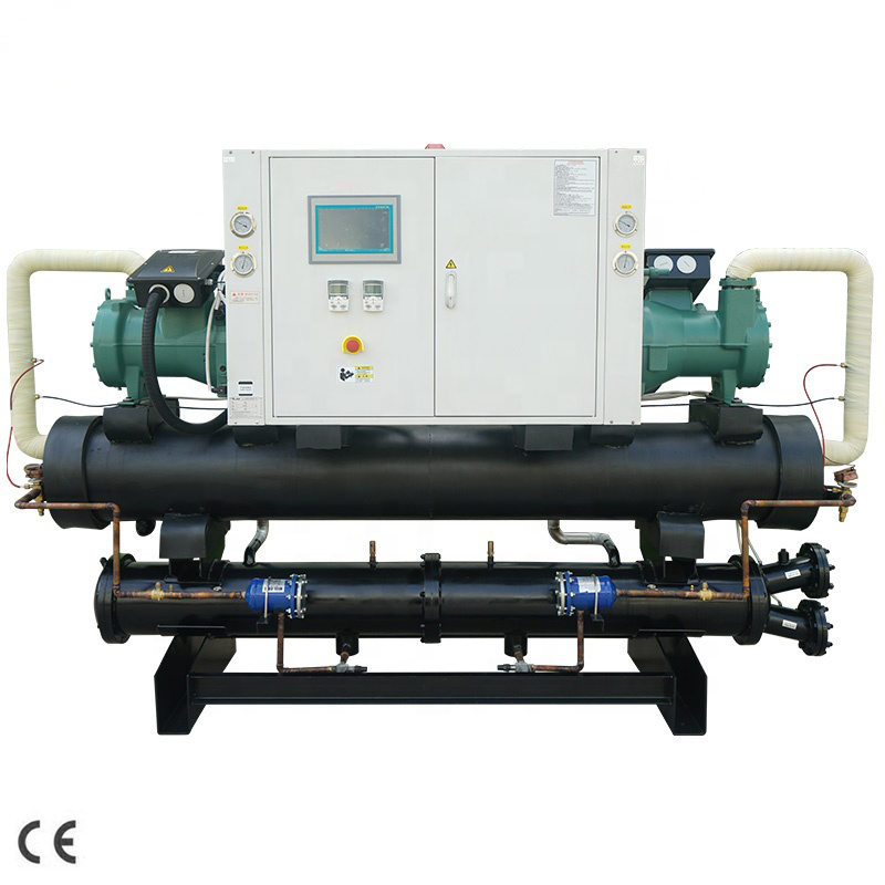 100ton Hermetic Single Screw Compressor Cascade Water Cooled Screw ...