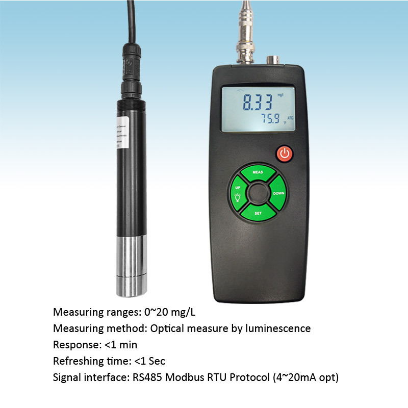 Aquaculture PPB Online Water Quality Meter DO And Temp PPB DO Meter