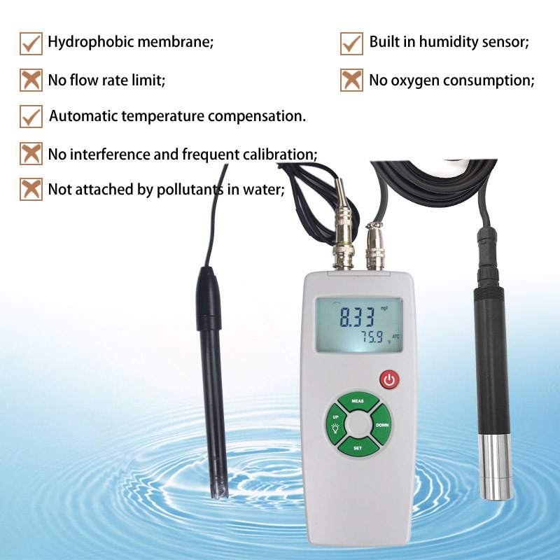 Aquaculture PPB Online Water Quality Meter DO And Temp PPB DO Meter