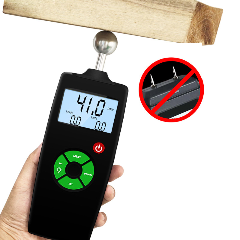 Wall Concrete Wood Humidity Moisture Management Tester Timber Damp Detector Tree Density Digital Wood Moisture Meter Hygrometer