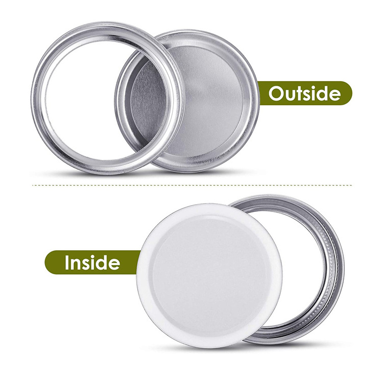 70 mm 86 mm Stainless Steel Mason Canning Jar Lids