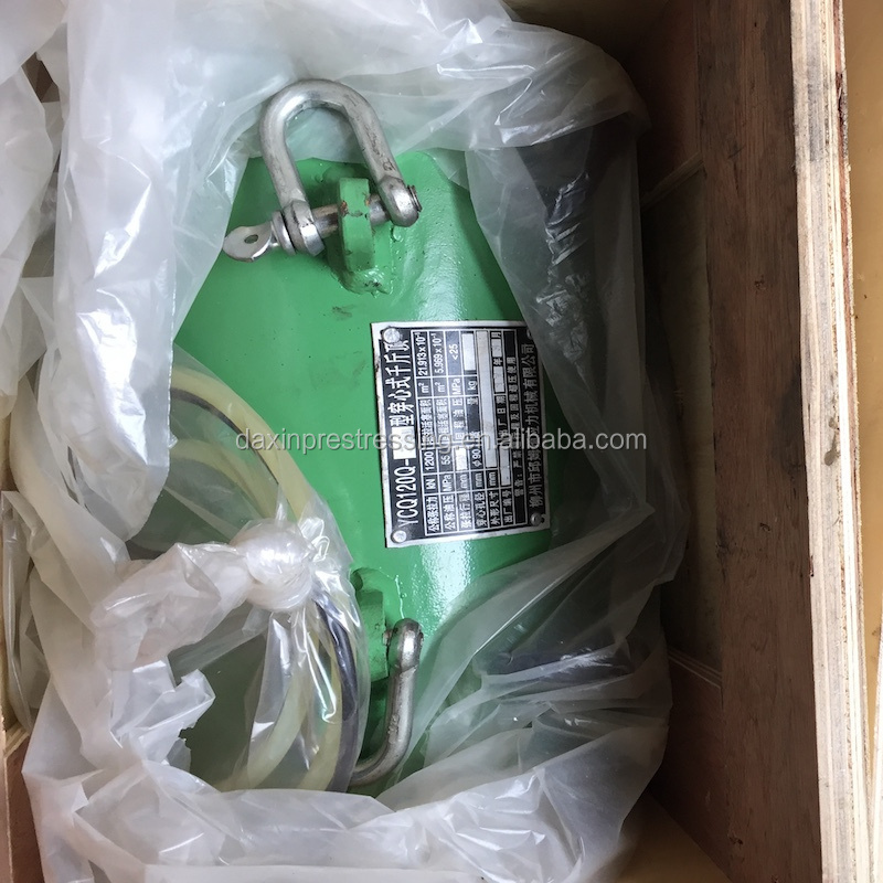 Heavy Capacity 500 tons Hydraulic Hollow Jacks YCQ500Q Multi Strand Jack