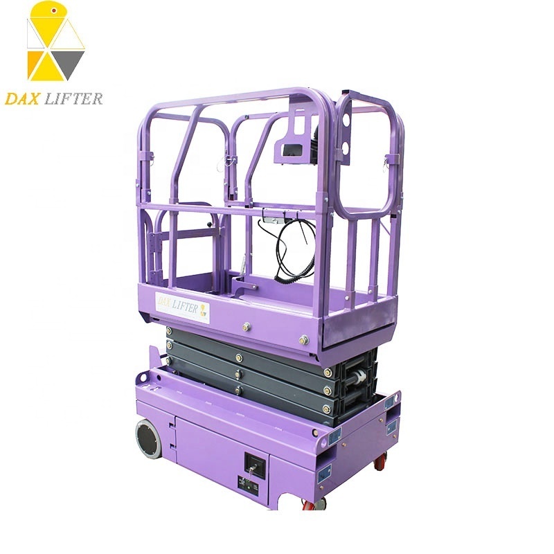 Price Negotiable 300kg 3-14m Battery Electric Hydraulic Aerial Platform Man Mini Mobile Scissor Lift