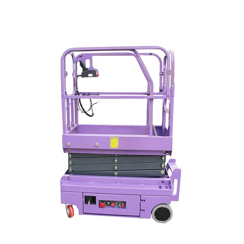 Price Negotiable 300kg 3-14m Battery Electric Hydraulic Aerial Platform Man Mini Mobile Scissor Lift