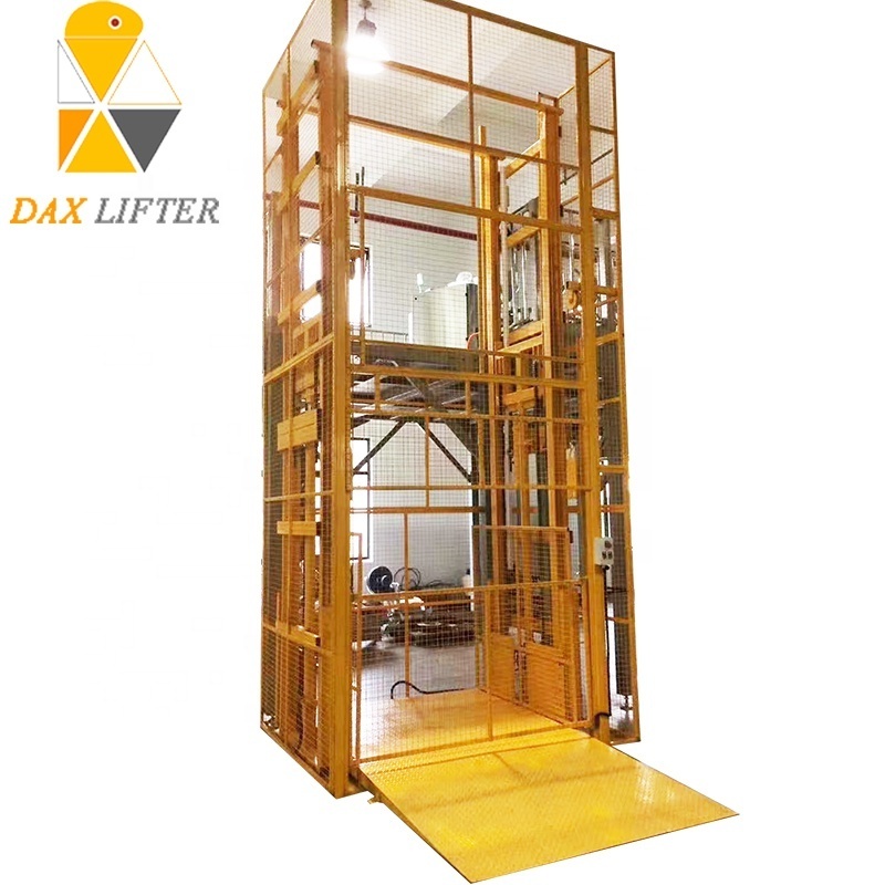 Heavy Duty Industrial Warehouse Cargo Elevator Lift Platform