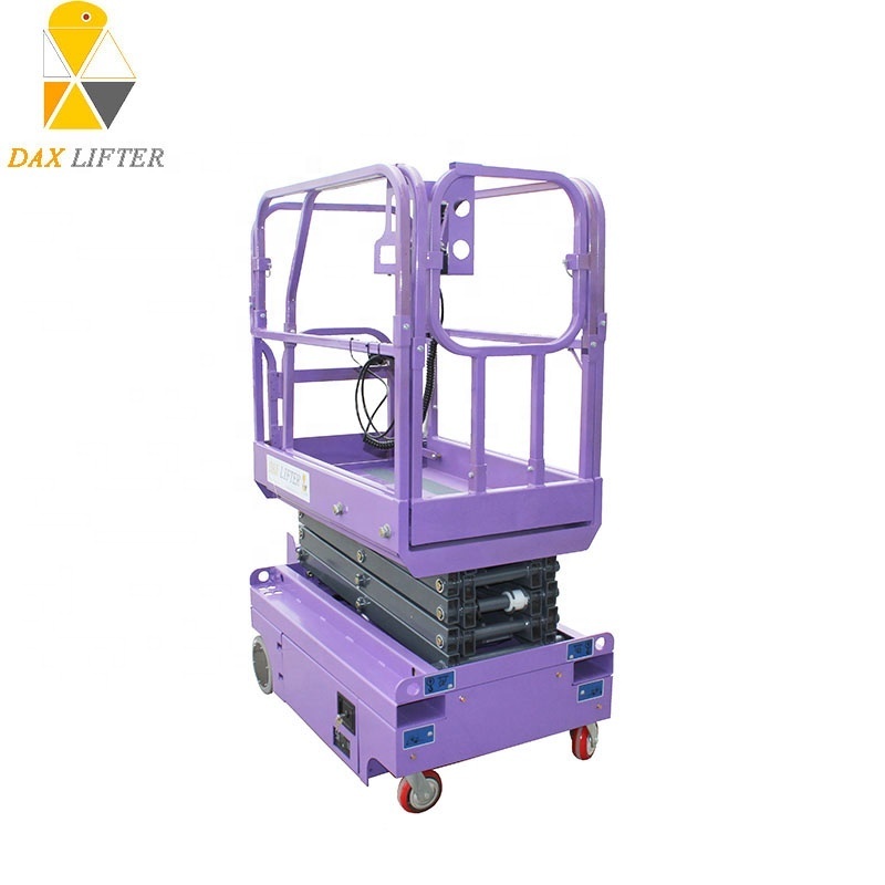 Price Negotiable 300kg 3-14m Battery Electric Hydraulic Aerial Platform Man Mini Mobile Scissor Lift