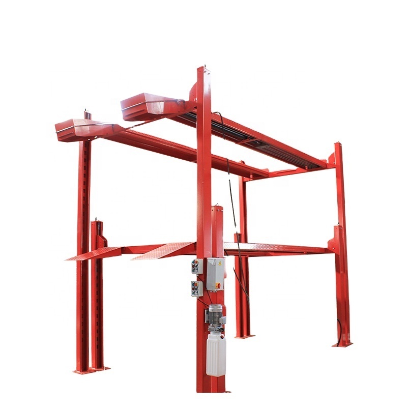 China Supplier Vehicle Warehouse Use Safe Durable Three Levels Hydraulic Parking System Machine