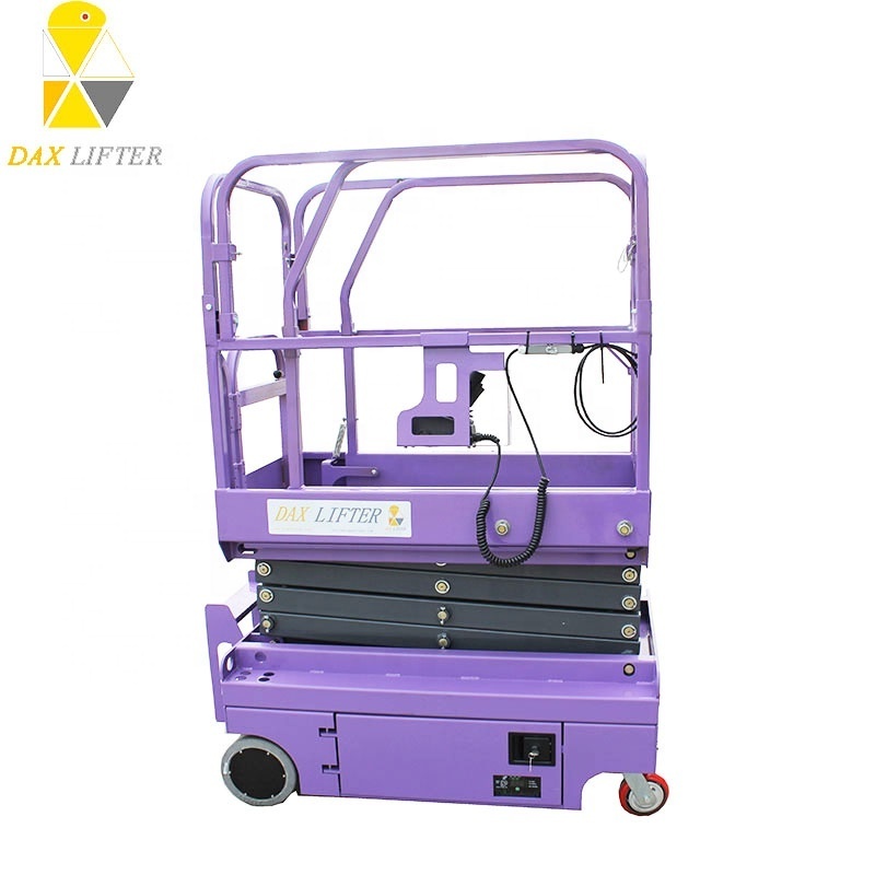 Price Negotiable 300kg 3-14m Battery Electric Hydraulic Aerial Platform Man Mini Mobile Scissor Lift