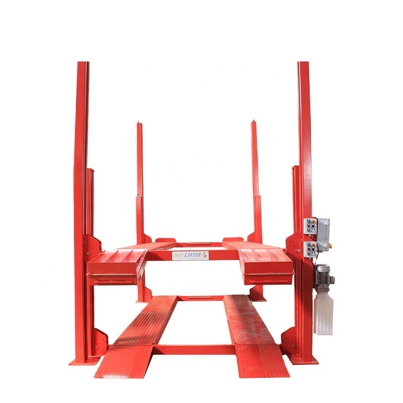 China Supplier Vehicle Warehouse Use Safe Durable Three Levels Hydraulic Parking System Machine