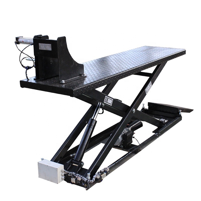 Mobile Standard 1000lbs Automotive Repair Shop Used Hydraulic Motorcycle Lift Table for Sale