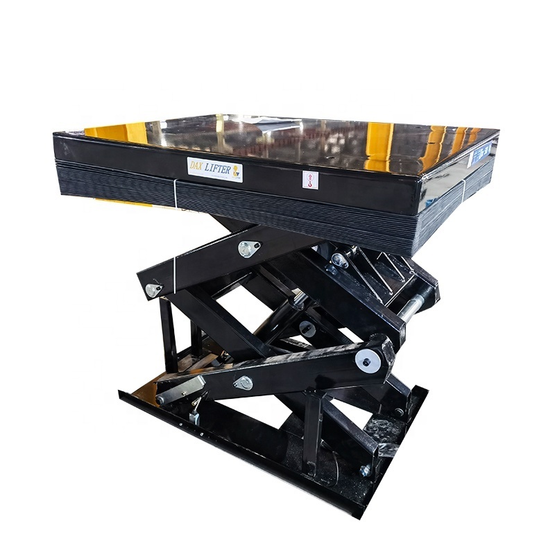 Price Negotiable Customized Standard Wheel Manual Battery Electric Hydraulic Scissor Lift Table