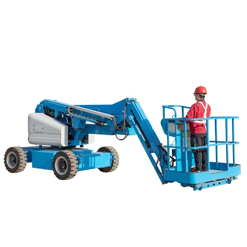 China Supplier CE 10-20m Flexible Battery Power Hydraulic Small Cherry Picker