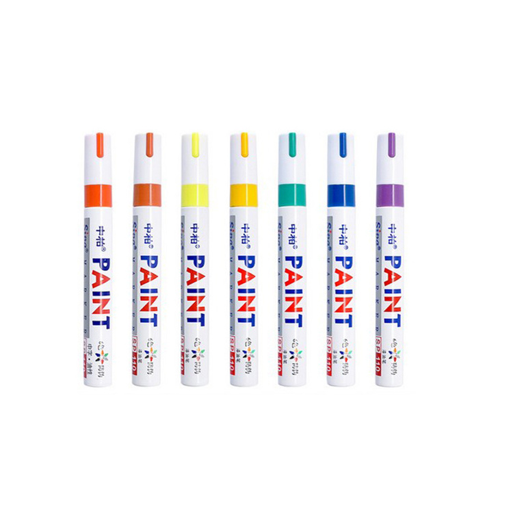 Japan White Permanent Marker Car Tyre Tire Metal Paint Marker Pens