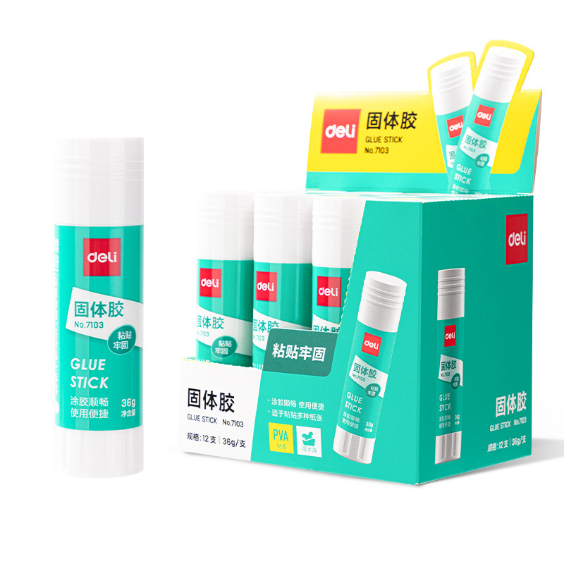 Solid Glue 36g Washable High Viscosity Strong Glue Wholesale Children's Workshop DIY Office Supplies Glue Stick