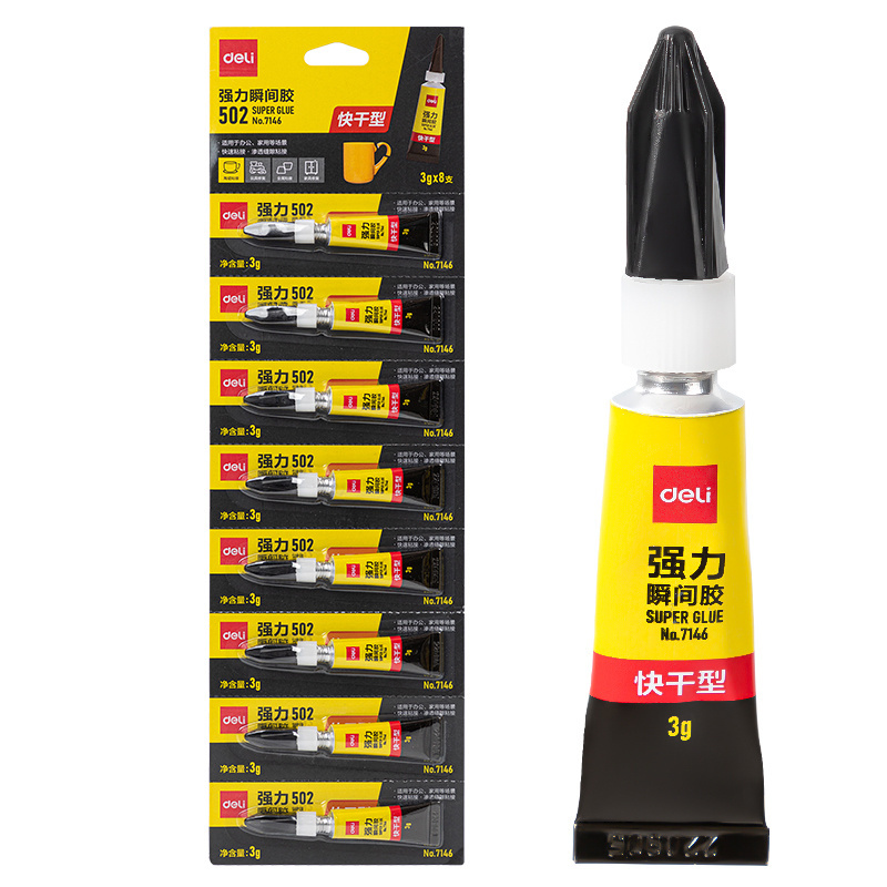 High Quality 502  Super Glue Wood Glass Adhesives & Sealants Cyanoacrylate Ca Adhesives Glue