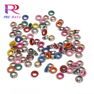 Good Price Small Eyelets 5mm 6mm 8mm Eyelets Grommets Custom Metal Copper Stainless Steel Eyelet