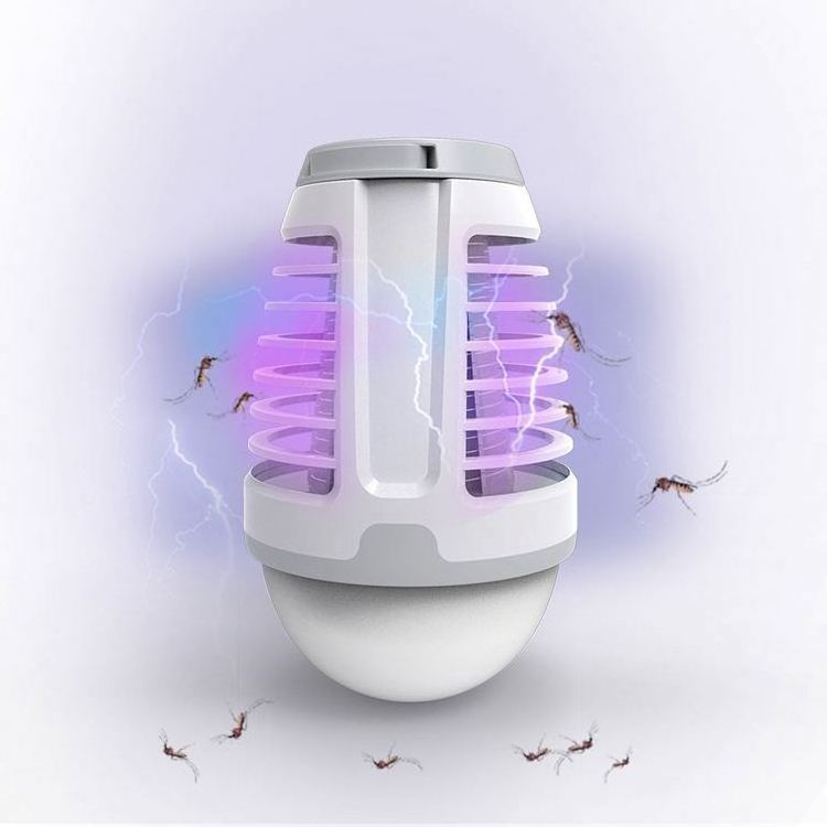 Innovative Product Ideas Portable Rainproof UV Mosquito Killer Light Bulb Insect Zapper Lamp