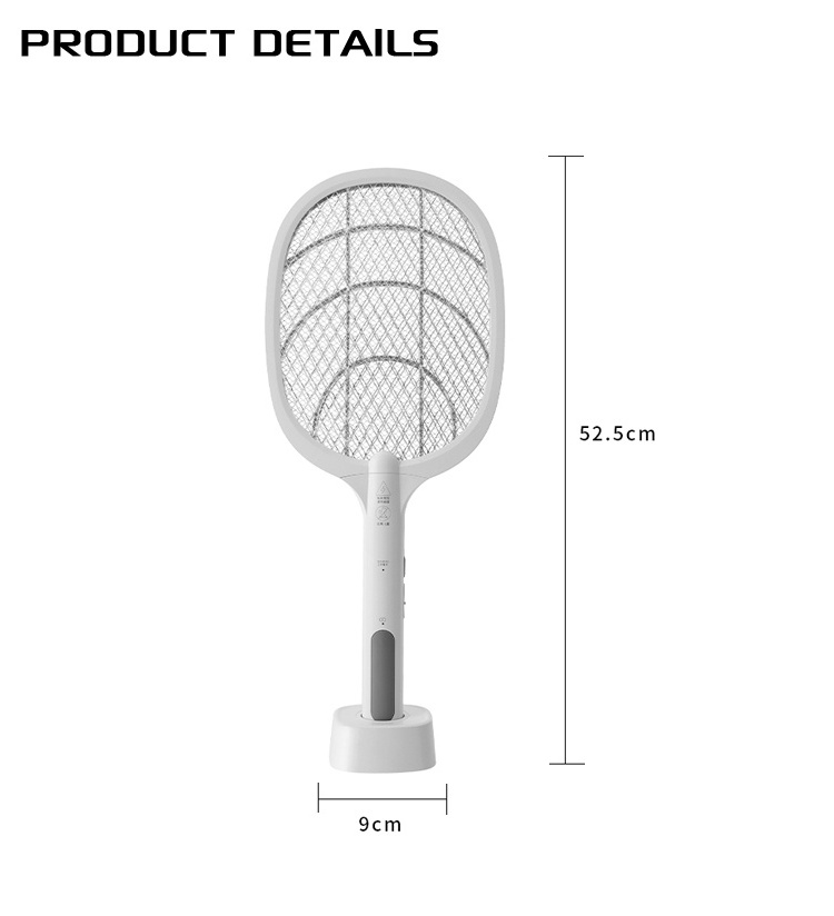 Dayoung Bug Zapper Racket Electric Fly Swatter Mosquito Killer Electronic Fly Zapper for Indoor Home Outdoor