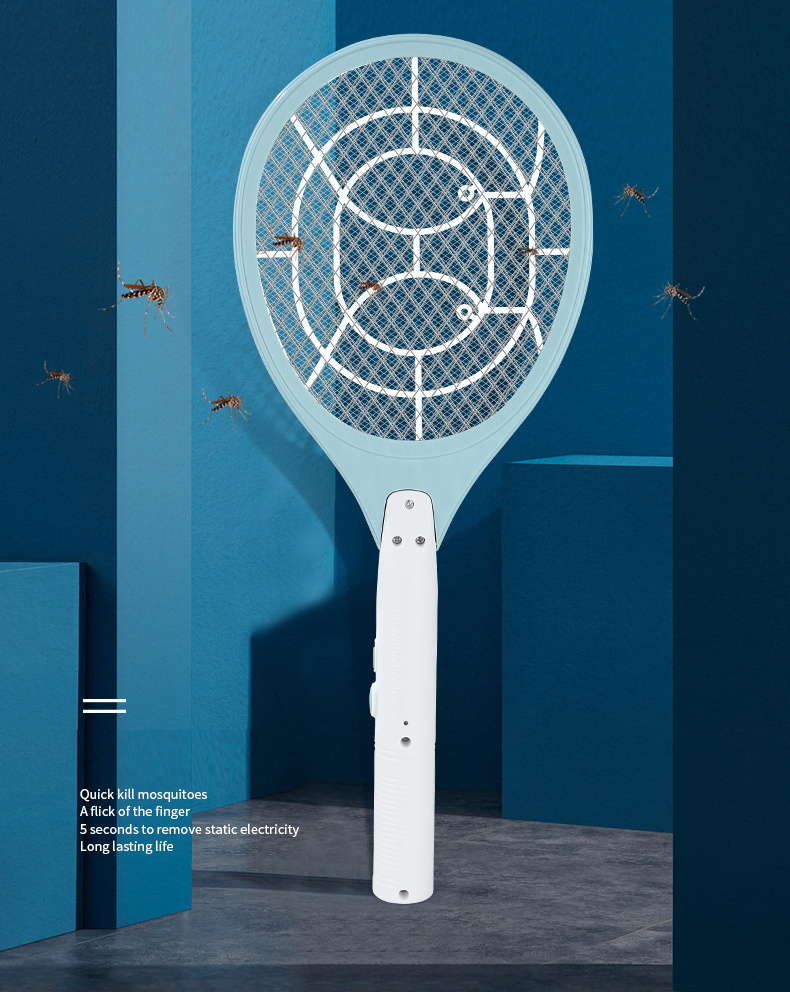 Dayoung Fly Killer Mosquito Swatter Racket Bug Zapper Indoor Outdoor 50cm Long