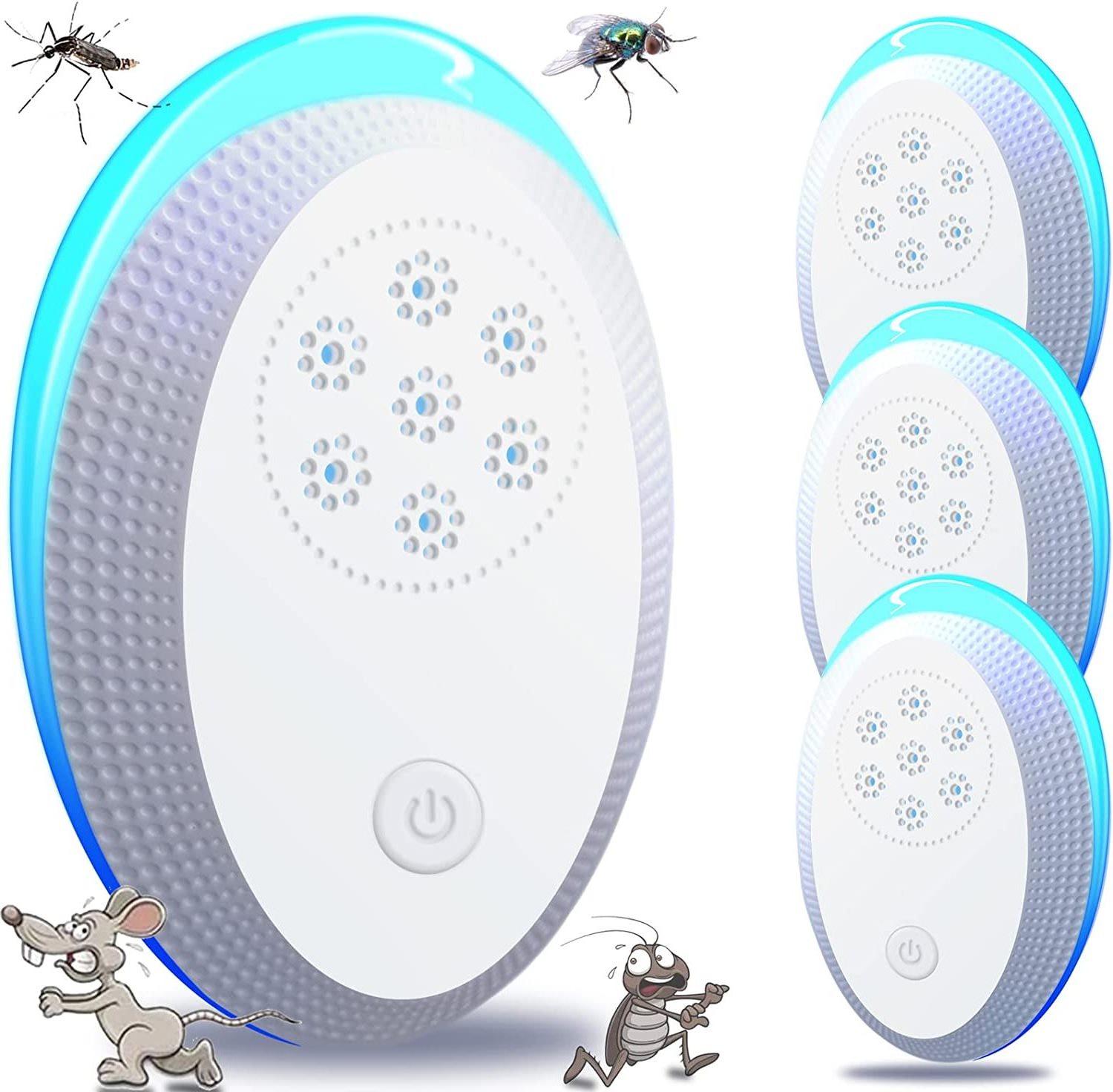 Dayoung Indoor Portable Ultrasonic Pest Insect Repellents Ultrasonic Mosquito Repellent Mosquito Trap