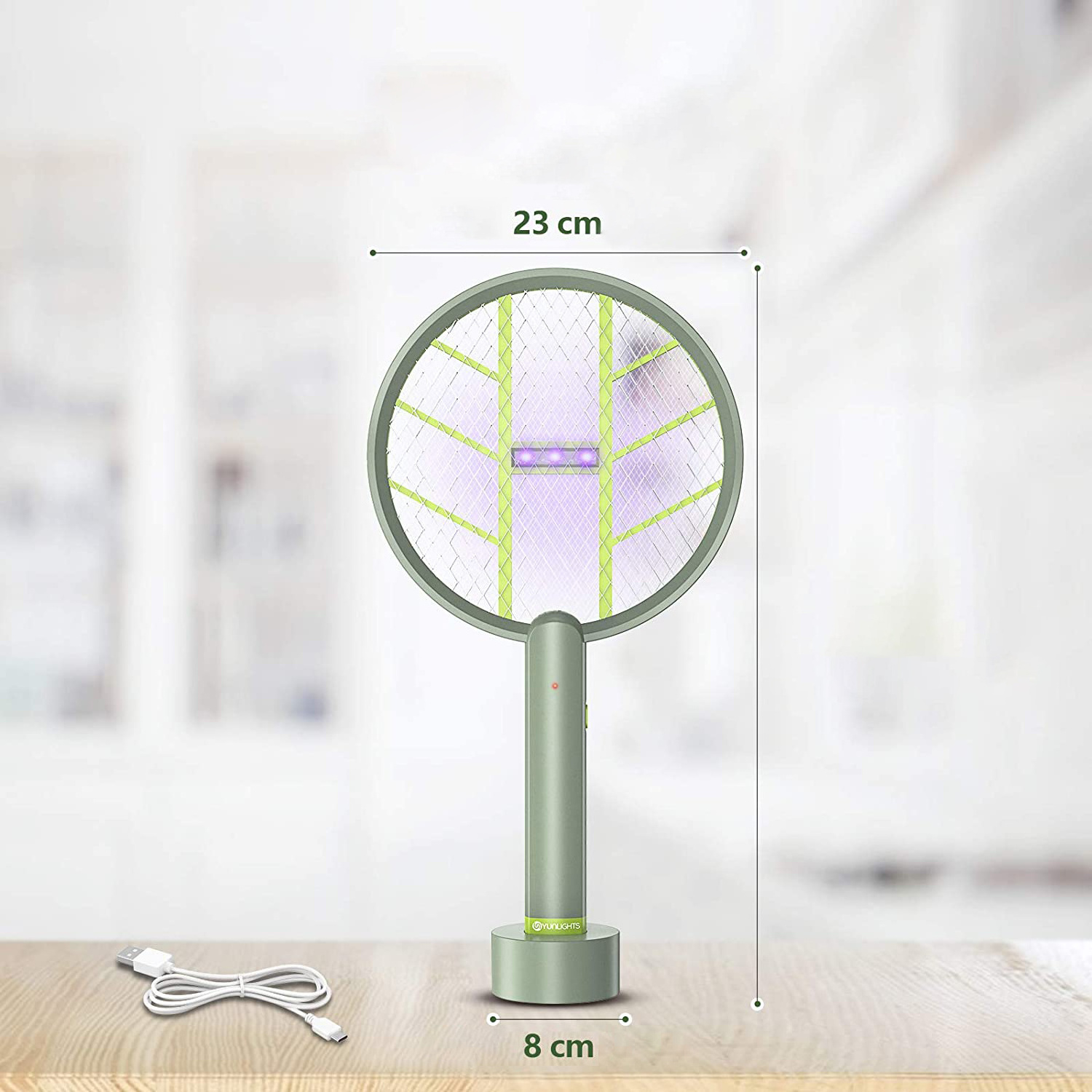 Dayoung High Quality Bug Zapper Mosquito Killer Outdoor Pest Control Electric Fly Swatter Rechargeable Mosquito Killer