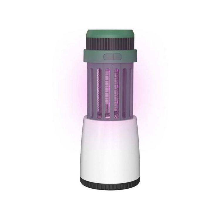 Rechargeable camping lantern bug zapper light mosquito fly insect killer lamp