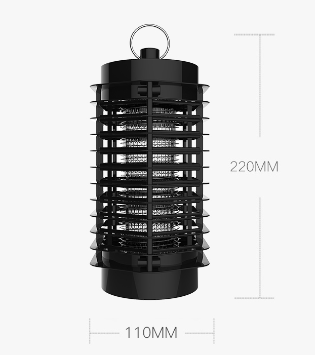 Bug Zapper 4W UV LED 800V Electric Mosquito Zappers Killer Insect Fly Trap Lamp Outdoor Camping for Home Backyard Patio